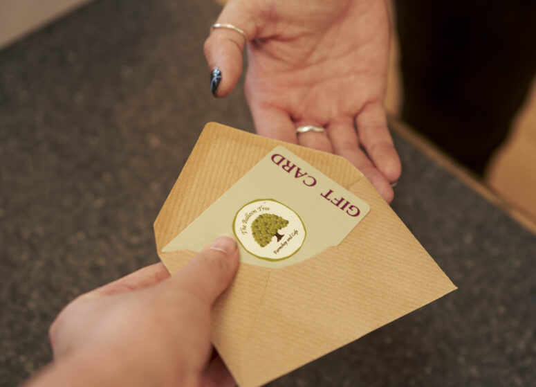 A Balloon Tree gift card