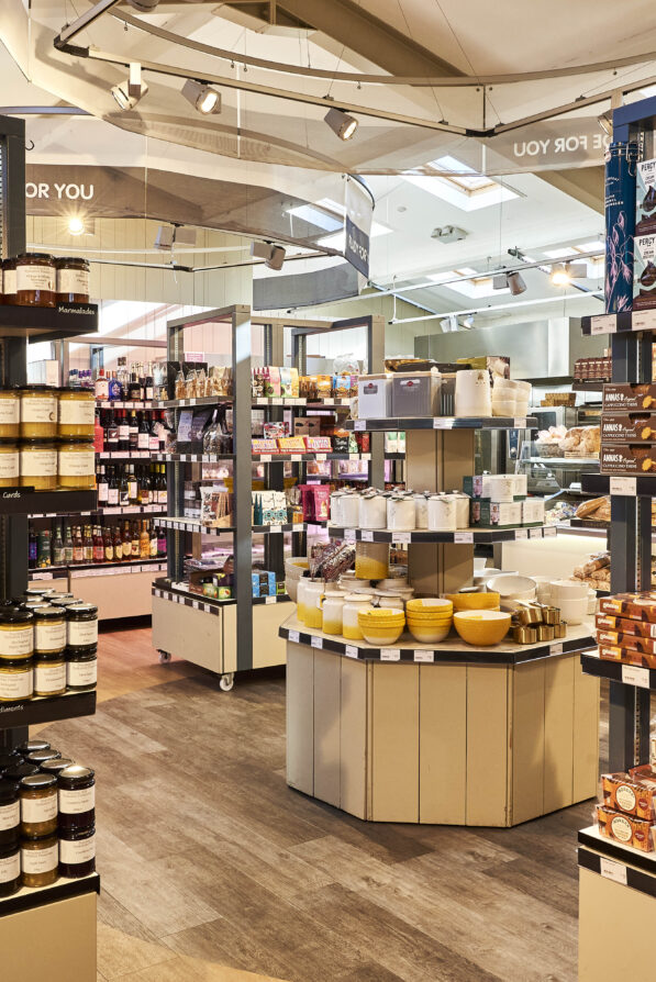 Inside the Balloon Tree farm shop