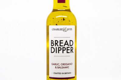 Charlie & Ivy's Bread Dipper Garlic Oregano Balsamic on a white background